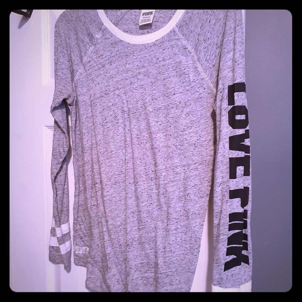Pink long sleeve shirt